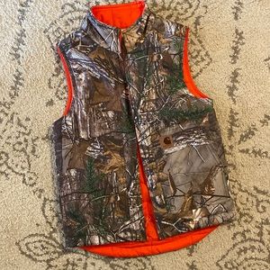 Boys Carhartt Camo Vest